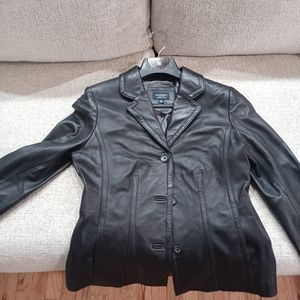 Women's lamb skin leather jacket